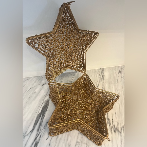 Decorative gold star - Picture 3 of 4